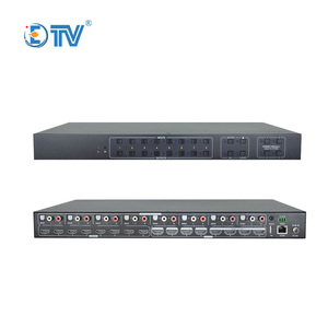 ETV 4k无缝8x8矩阵切换器远程前按钮RS232红外控制8进8出视频矩阵切换器 - Product Image 4