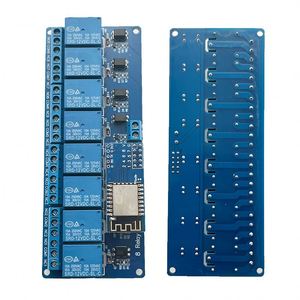 WLAN 8-Kanal-Relay-Modul ESP8266 Entwicklungsbrett 5 V oder 12 V Spannungsüberwachungs-Relay-Modul - Product Image 1