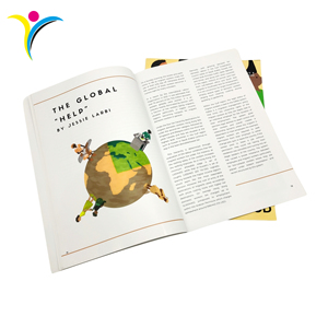 高品质廉价定制小册子印刷全彩色非洲杂志印刷 - Product Image 2