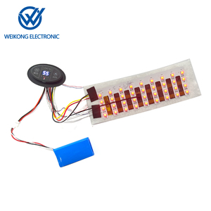 <strong>Digital</strong> Display <strong>Temperature</strong> <strong>Control</strong> Switch with Far Infrared Light Electric Heating Waist Massage Belt <strong>for</strong> Home Automation - Product Image 2