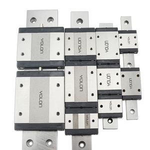 YGW-riel deslizante lineal de montaje bajo, guía CNC, carril de guía lineal ajustable, bloque de riel de guía lineal de aluminio - Product Image 6