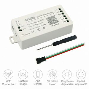 DC5V 12V 24V Smart phone control SP108E WIFI pixel led Controller per RGBW pixel led Strip