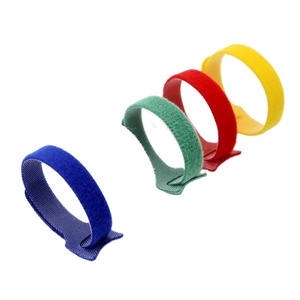 Colorful 25mm <strong>Hook</strong> and <strong>Loop</strong> Cable Strap <strong>Ties</strong> with logo - Product Image 4