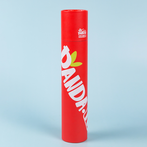 Pro-environment Friendly Clothes Packaging Box Compostable Custom Round Cardboard Hat Boxes Customized Paper Tube - Product Image 4
