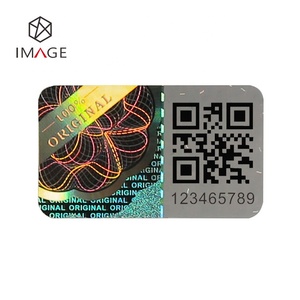 Custom Scratch QR <strong>Code</strong> Security Authentication 3d Hologram Sticker for Medicine Packaging - Product Image 3