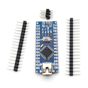 Werkseitiges Nano V3.0-Entwicklungs board mit CH340-Chip Atmega328P-kompatiblem SMD-Paket für Linux OS und Arduino IDE