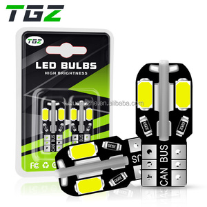 TGZ 8SMD dekoder LED T10 ampul 12V Decoder dekoder ile Side Marker işık 194 168 genişlik gösterge lambası - Product Image 1