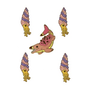 Produttore all'ingrosso Custom metallo Logo nero Nickle Anime carino risvolto duro morbido smalto personalizzato cappello distintivo spilla Pin - Product Image 5