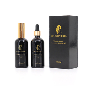 Botella de gota de vidrio transparente de 30ml con cuentagotas Paquetes de suero vacíos de 1oz Botella de tintura de cuidado de la piel de aceite esencial para cutículas con caja - Product Image 3