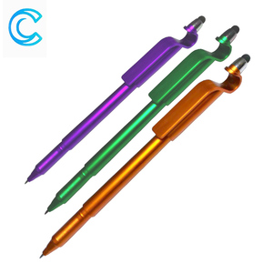 热销批发3合成1多功能手写笔触摸手机座圆珠笔，带定制徽标 - Product Image 6