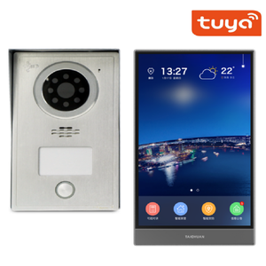 Sistema de intercomunicación Android de 8 pulgadas Smart Home Control IP/TCP con videoportero timbre de teléfono Tuya Panel de 8 pulgadas Panel de 8 pulgadas Panel de 8 pulgadas