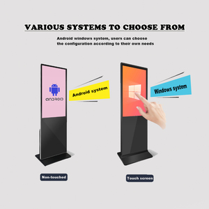 High Brightness Removeable Billboards 4K <strong>LCD</strong> Monitor <strong>Display</strong> Advertising Screen 75 Inch Full Screen Digital Signage for Airport - Product Image 5