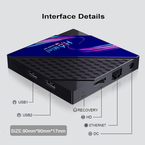 Decodificador de señal wifi de alta resolución, android 10,0, Rockchip 3228A, 2,4g - Product Image 6