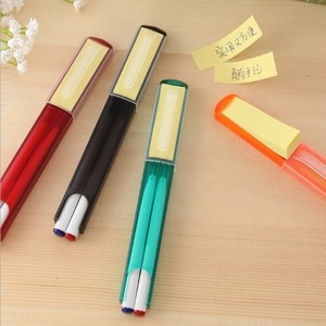 双色记事本圆珠笔套装，带便签功能 - Product Image 6