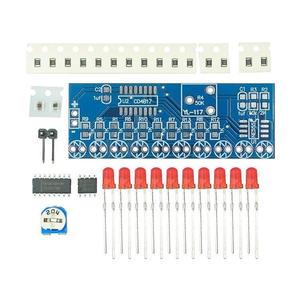 Akıllı elektronik kitleri NE555 + CD4017 hafif su akan LED ışık modülü DIY kiti - Product Image 1