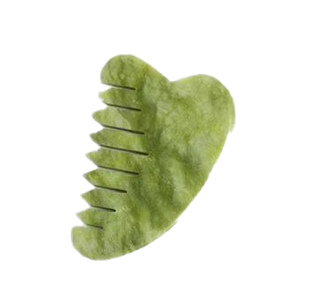 green jade guasha comb