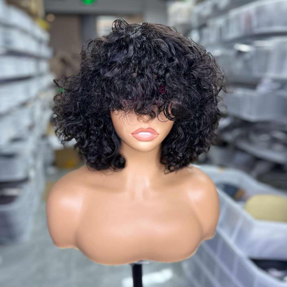 Machine pas de dentelle bob natura noir