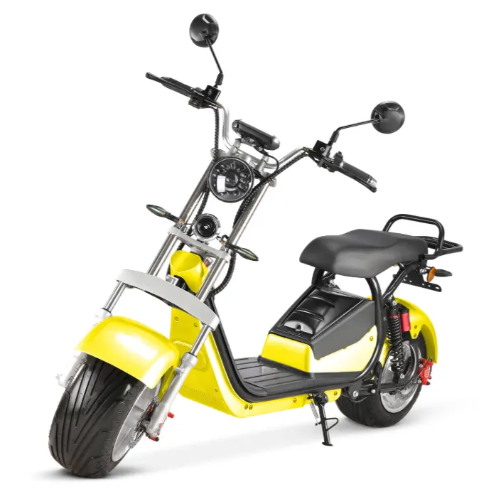 2023 çin en iyi fiyat almanya hollanda ab depo ücretsiz kargo 60V pil 1500W yağ lastik süspansiyon Citycoco elektrikli Scooter