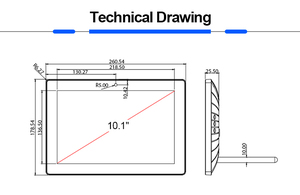 Indoor Mini 10 Inch <strong>Wifi</strong> <strong>LCD</strong> Monitor <strong>Ads</strong> Touch Screen Media <strong>Player</strong> Digital Signage Android <strong>Display</strong> - Product Image 6