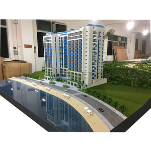 Architectural <strong>building</strong> maya <strong>3d</strong> models with warm lighting - Product Image 1