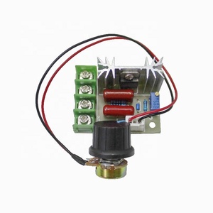 AC 220V 2000W <strong>SCR</strong> Voltage Regulator Module Dimmer Motor Speed <strong>Controller</strong> Thermostat Electronic. - Product Image 1