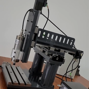 高精度鋼4軸デスクトップ小型ミニCNCルーター金属型CNCマシン - Product Image 3
