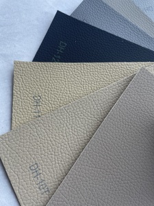 Stock <strong>Lot</strong> Famous Trending Grain Pattern Microfiber PU Faux Leather for Car Synthetic Leather <strong>Product</strong> - Product Image 2