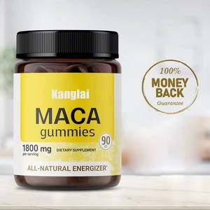 Özel etiket bitkisel takviyesi erkekler Maca <span class=keywords><strong>Ginseng</strong></span> Pil enerji Boost Maca Gummies - Product Image 4