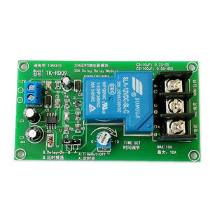 Adjustable 1-200 Seconds 30A Time <strong>Delay</strong> Relay Module Time on Time off Switch Large Current Drive Circuit Module - Product Image 3
