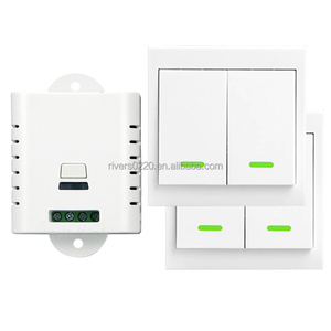 Uzaktan kumanda sopa olacak 86F-2 220V tek kanallı uzaktan kumanda anahtarı akıllı ev için 433mhz uzaktan kumanda alıcısı - Product Image 3