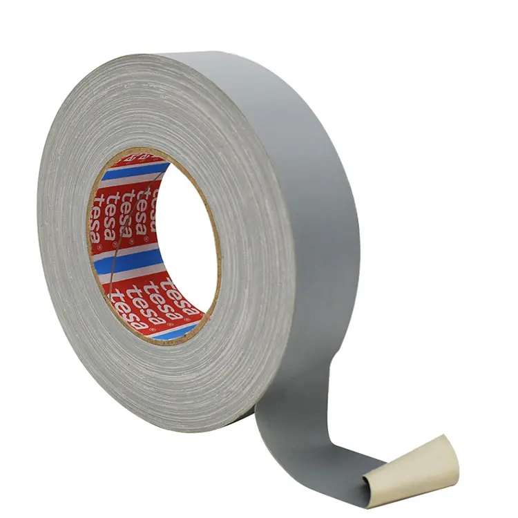 tesa Professional 4613 White / grey / black duct tape for simple indoor and outdoor applications