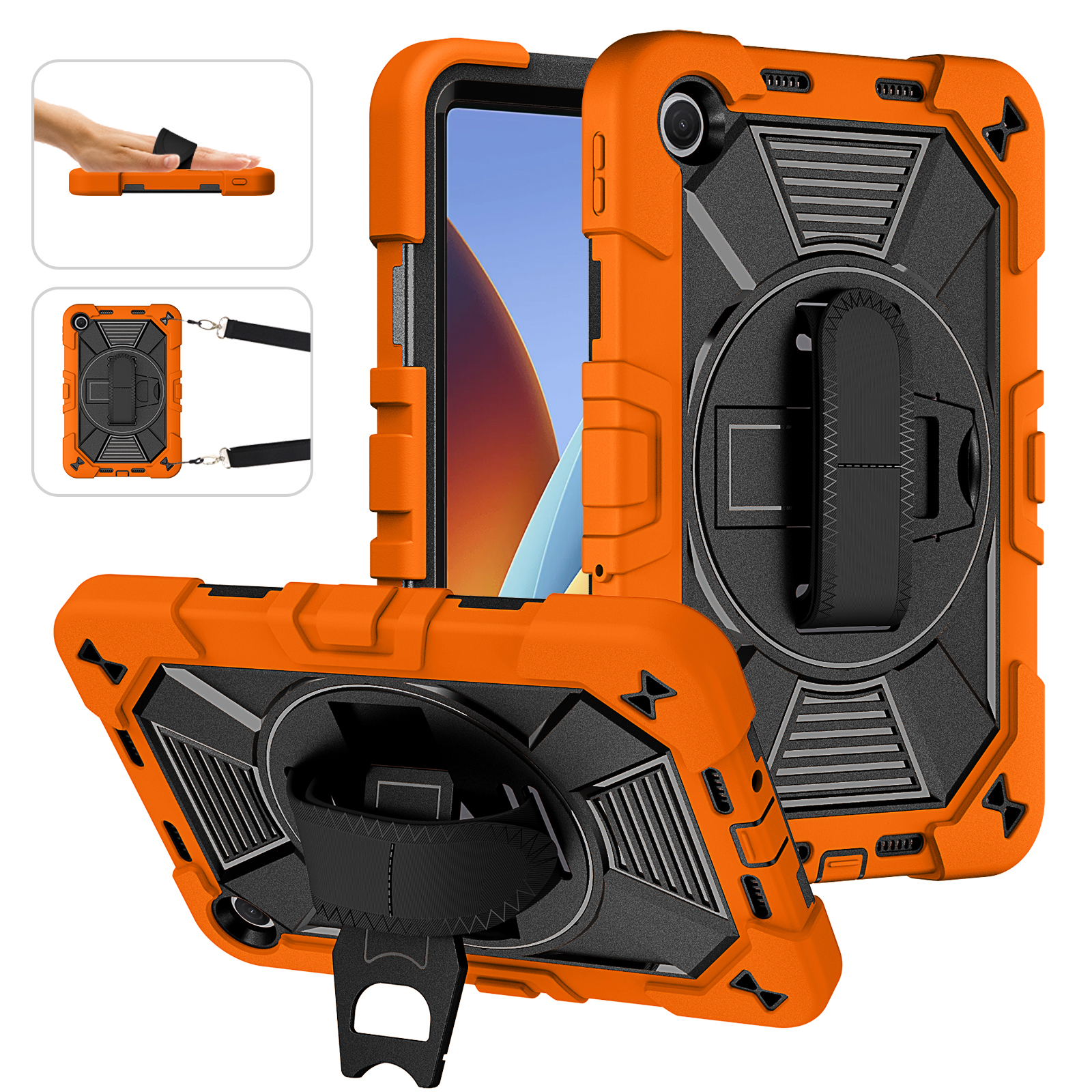 Orange Black