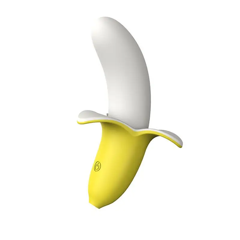 새로운 성인 섹스 제품 진동 방수 딜도 바나나 진동기 여성 음핵 자극