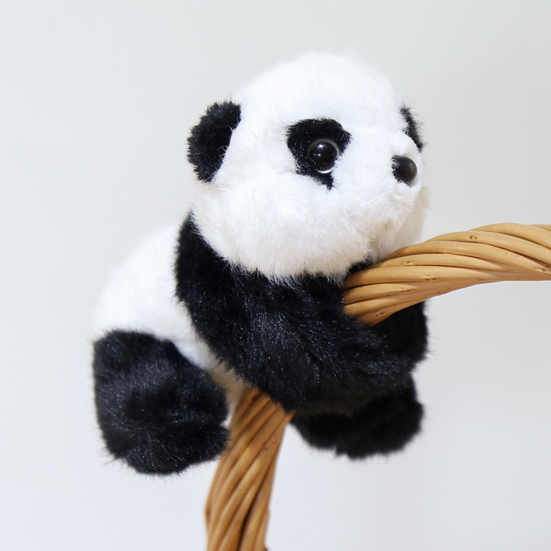 Panda singolo cerchio pop - circa 13 cm