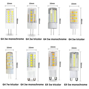 Fabrika özelleştirilmiş AC 120V 360 derece G4 için mısır ampul LED gece aydınlatma - Product Image 5