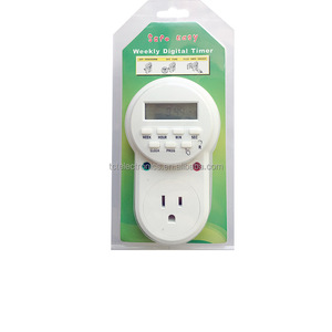ซ็อกเก็ตสวิตช์ตั้งเวลารอบ7วัน110V โคมไฟยูวีจับเวลาอิเล็กทรอนิกส์มาตรฐานปิดอัตโนมัติ - Product Image 4