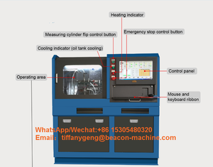 Newest Taian Beacon Machine Vehicle Diagnostic Tool Electronic Injector Tester Equipment Cr309 With Coding Injector <strong>Test</strong> Bench - Product Image 6