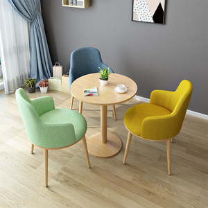 Reception <strong>Table</strong> and Chair Combination Business Negotiation Meeting <strong>Table</strong> Chair Office Leisure Dining Room <strong>Set</strong> - Product Image 1