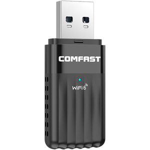 COMFAST Wi-Fi6 CF-943AX WiFi适配器2.4G 5ghz wi-fi天线双频迷你无线卡接收器支持5g蓝牙 - Product Image 1