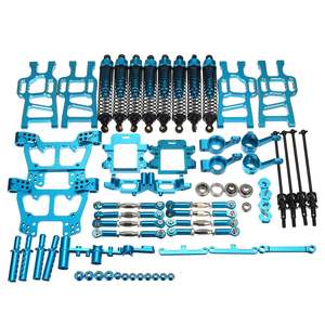 HSP1/10モンスタートラック94111 94108 RCカーメタルアップグレードパーツキット - Product Image 3
