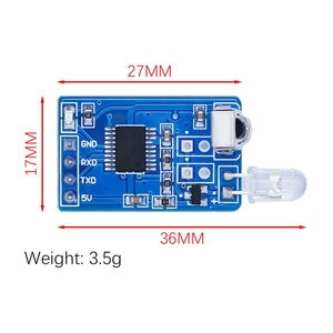 5V IR Infrared Remote Decoder Encoding <strong>Transmitter</strong> <strong>Receiver</strong> Wireless Module Quality in Stock - Product Image 2