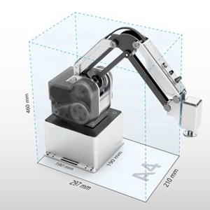 2022 New Type Collaborative 4 Axis Mini <strong>Robot</strong> Arm Payload 500g for <strong>Loading</strong>-<strong>unloading</strong>/ Visual Sorting/glue Dispensing/testing