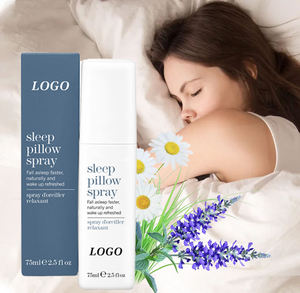 Private Label 75ML Natural Faster <strong>Sleep</strong> Improve Insomnia Lavender Deep <strong>Sleep</strong> Pillow Spray for Better Sleeping - Product Image 1