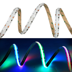 Indoor Atmosphere 10mm Dream Color <strong>DMX</strong> Smart RGBIC 576 <strong>LEDS</strong> Strip WS2811 Addressable Magic Colorful 24V COB Light Flexible - Product Image 5