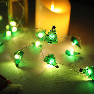 Christmas <strong>String</strong> Lights Xmas Tree Santa Claus Snowman Garland Lighting <strong>Strings</strong> for Holiday Home Decor Fairy Light - Product Image 3