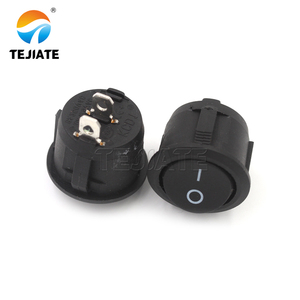 20mm 2-pin 2-position Push Button <strong>Switch</strong> on off on Round Rocker <strong>Switch</strong> Two Sides 3a Waterproof Rocker <strong>Switch</strong> - Product Image 4