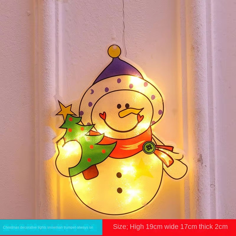 Trompette du bonhomme de neige rouge