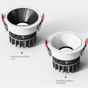 Sıcak satış yeni ticari Ultra kalınlaşmak alüminyum gömme tavan lambası yuvarlak 15w Led tasarım lamba downlight güçlendirme - Product Image 2