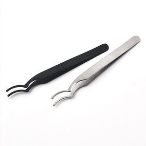 Lash <span class=keywords><strong>Applicator</strong></span> Công Cụ Tự Làm Giả Lông Mi <span class=keywords><strong>Applicator</strong></span> Công Cụ Thép Không Gỉ Cong Nhíp Lông Mi Cho Cụm Lash Dải Lông Mi - Product Image 5