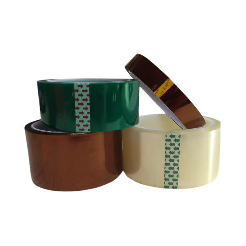 Clear Heat Resistant Polyimide Tape Antistatic Coating ESD Insulation Tape